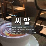 씨알 뜻: 새끼를 까기 위하여 쓰는 알., 종자나 열매, 곡식 따위의... , 광물의 잔 [국어 사전] 씨알 뜻: 새끼를 까기 위하여 쓰는 알., 종자나 열매... 