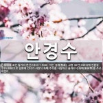 안경수 뜻