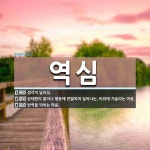 역심 뜻: 생각이 달라짐., 상대편의 말이나 행동에 반발하여 일어나는, 비위에 거슬리는 마음., 반역 [국어 사전]