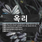 옥리 뜻: 마음과 영혼이 들어 있는 집이라는 뜻으로, ‘육체’를 비유적으로 이르는 말., 집 안에 있 [국어 사전]
