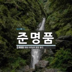 준명품 뜻: 명품 아랫급의 좋은 물건.