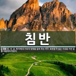 침반 뜻: 동, 서, 남, 북 따위의 지리적 방향을 알려 주는 기구. 회전할 수 있는 자성을 가진 침