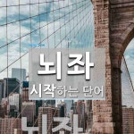 뇌좌로 시작하는 단어는? 1개