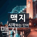 맥지 시작 단어