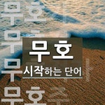 무호로 시작하는 단어는? 8개