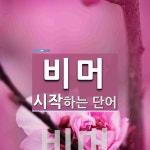 비머그래피 | 비머로 시작하는 단어는? 2개