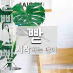 빧으로 시작하는 단어는? 5개