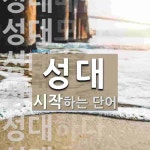 성대로 시작하는 단어는? 28개