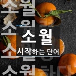 소월 시작 단어