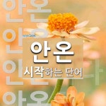 안온으로 시작하는 단어는? 5개