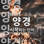 양경으로 시작하는 단어는? 5개