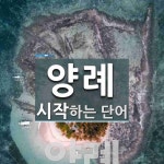 양례로 시작하는 단어는? 1개