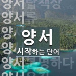 양서로 시작하는 단어는? 9개
