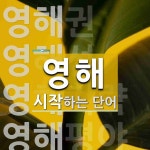 영해로 시작하는 단어는? 9개