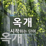 옥개로 시작하는 단어는? 2개
