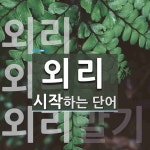외리로 시작하는 단어는? 3개