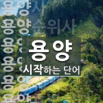 용양으로 시작하는 단어는? 10개