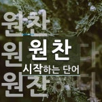 원찬 시작 단어