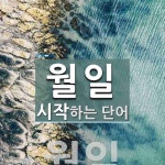 월일로 시작하는 단어는? 1개