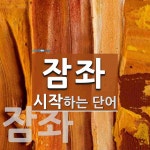 잠좌로 시작하는 단어는? 2개