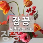 장꽁으로 시작하는 단어는? 2개