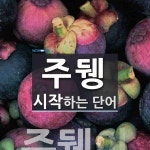 주뒝으로 시작하는 단어는? 1개