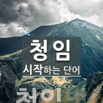 청임으로 시작하는 단어는? 1개