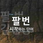 "팔번" 시작 단어