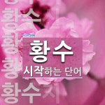 황수로 시작하는 단어는? 8개