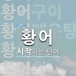 황어로 시작하는 단어는? 6개