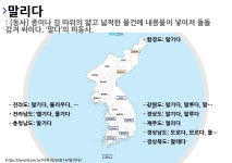 사투리 몰리다의 뜻과 활용