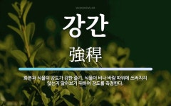 강간 뜻: 화본과 식물의 강도가 강한 줄기. 식물이 비나 바람 따위에 쓰러지지 않는지 알아보기 위하여