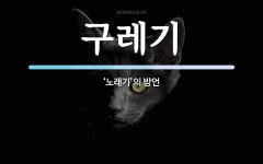구레기 뜻: ‘노래기’의 방언