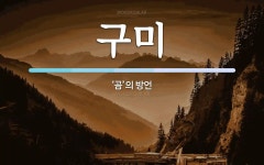 구미 뜻: ‘곰’의 방언