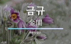 금규 뜻: 귀족의 집안.