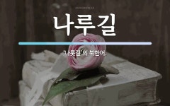 나루길 뜻: ‘나룻길’의 북한어.