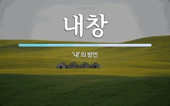 내창 뜻: ‘내’의 방언