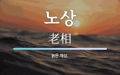 노상 뜻: 늙은 재상.