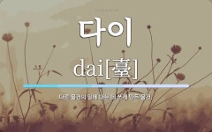 다이 뜻: 다른 물건의 밑에 대는 데 쓰게 만든 물건.