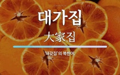 대가집 뜻: ‘대갓집’의 북한어.