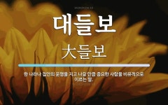 대들보 뜻: 한 나라나 집안의 운명을 지고 나갈 만큼 중요한 사람을 비유적으로 이르는 말.
