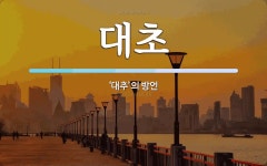 대초 뜻: ‘대추’의 방언