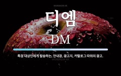 엠에스디벨롭 | 디엠 뜻: 특정 대상인에게 발송하는, 안내장, 광고지, 카탈로그 따위의 광고.