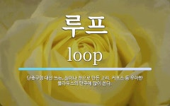 루프 뜻: 단춧구멍 대신 쓰는, 실이나 천으로 만든 고리. 커프스 등 우아한 블라우스의 단추에 많이 루프 뜻: 단춧구멍 대신 쓰는... 