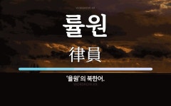 률원 뜻: ‘율원’의 북한어.
