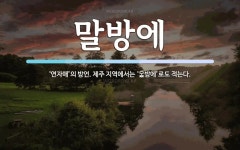 말방에 뜻: ‘연자매’의 방언. 제주 지역에서는 ‘\ue566방에’로도 적는다.