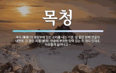 목청 뜻: 후두(喉頭)의 중앙부에 있는 소리를 내는 기관. 앞 끝은 방패 연골의 내면에, 뒤 끝은 피