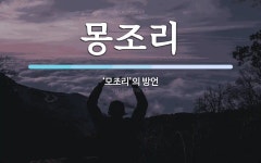 몽조리 뜻: ‘모조리’의 방언