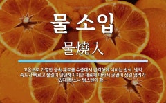 물 소입 뜻: 고온으로 가열한 금속 재료를 수중에서 급격하게 식히는 방식. 냉각 속도가 빠르고 물질이 단