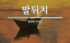 발뒤치 뜻: ‘발뒤축’의 방언